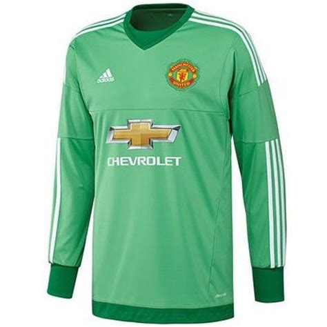 Manchester United Goalkeeper Shirt 2015/16 Semi Flash Lime Kids | www.unisportstore.com