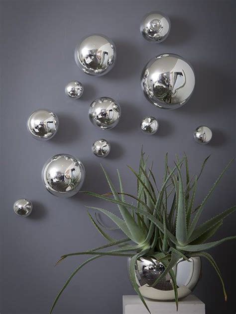 silver wall decor