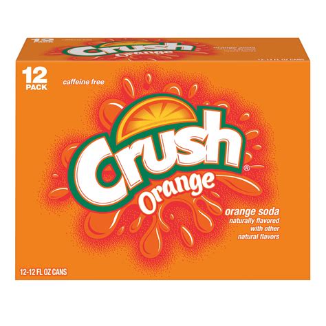 Crush Orange Soda, 12 Fl. Oz., 12 Count - Walmart.com - Walmart.com