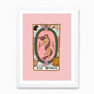 The World Tarot Art Print by Girl Visual - Fy