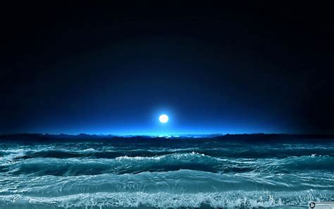 Night Ocean Wallpapers - Wallpaper Cave