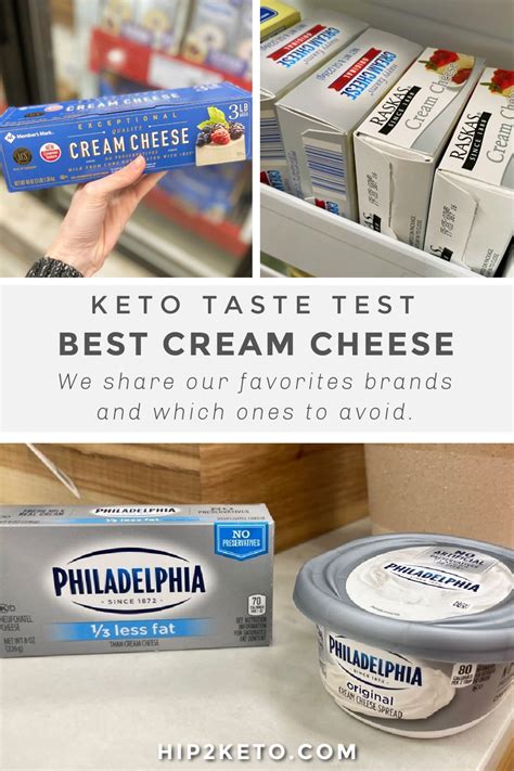 Best Cream Cheese Brands to Buy (And 2 to Avoid) - Hip2Keto