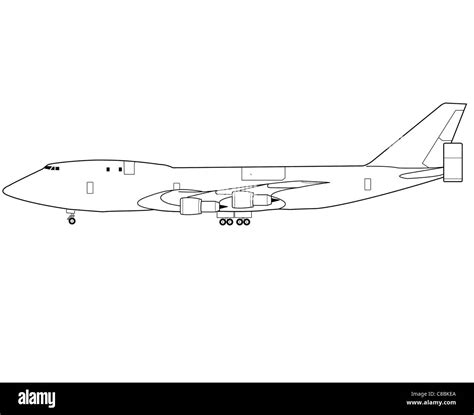 Boeing 747 Drawing