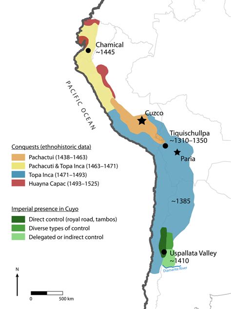 Map of the Inca Empire in western South America, based on Ogburn (2012:... | Download Scientific ...