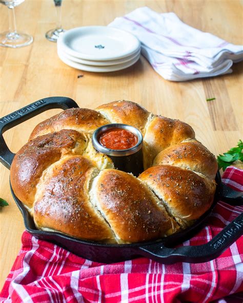 Cheese Stuffed Bread Ring | Blue Jean Chef - Meredith Laurence