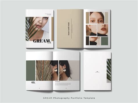 GREAM Photography Portfolio Template by Berliana Zafa on Dribbble