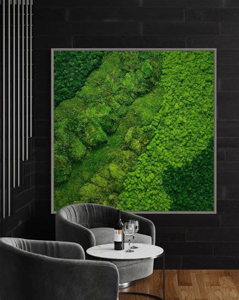 Moss Wall Art Preserved Forest Ground Mosses - Etsy | Moss wall, Moss wall art, Moss art