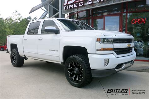 Chevrolet Silverado with 20in Fuel Assault Wheels exclusively from ...