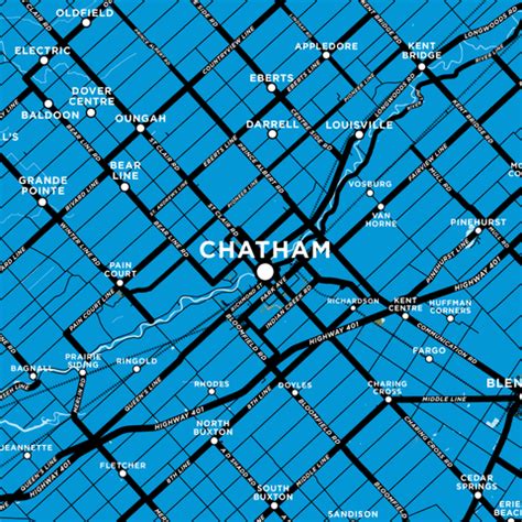 Chatham-Kent Map Print – Jelly Brothers