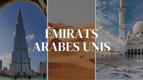 Visiter les Émirats arabes unis - Bons Plans Voyage