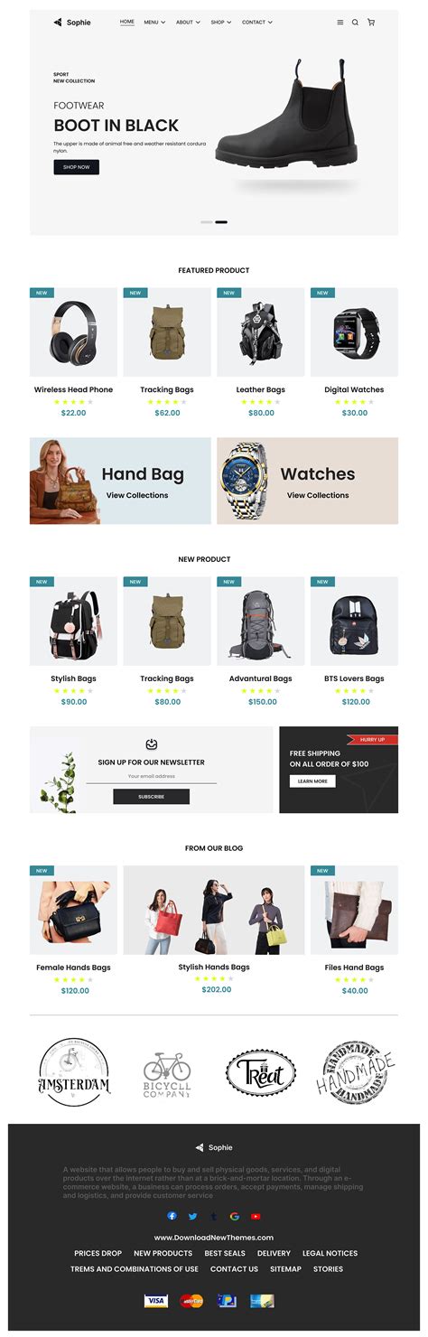 Ecommerce Landing Page Templates Design on Behance