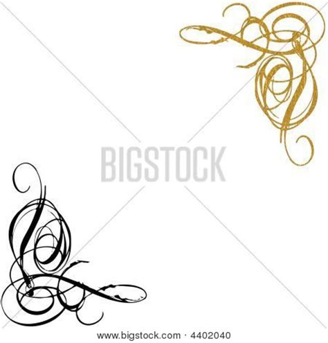 Black Gold Swirls Image & Photo (Free Trial) | Bigstock