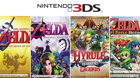 The Legend of Zelda Games for 3DS - YouTube