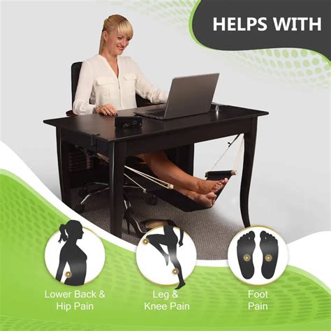 Foot Hammock Desk adjustable Desk Foot Rest Hammock Office - Temu