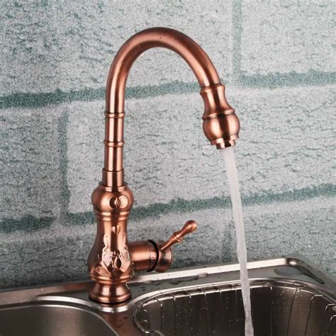 Aliexpress.com : Buy Kitchen faucet,Polished copper Chrome sink mixer bar water tap.Gourd shaped ...