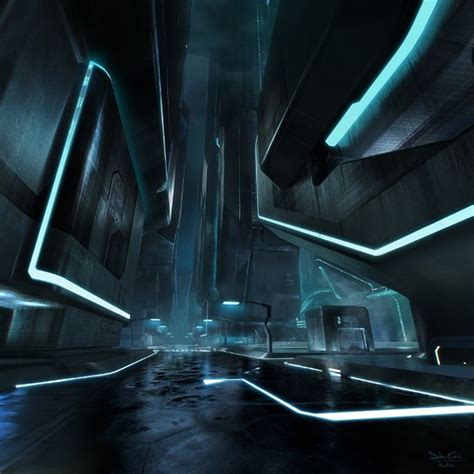 Tron: Legacy Concept Art by Dylan Cole | Concept Art World | Tron legacy, Concept art world ...