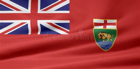 Manitoba flag stock illustration. Illustration of patriotism - 6243709