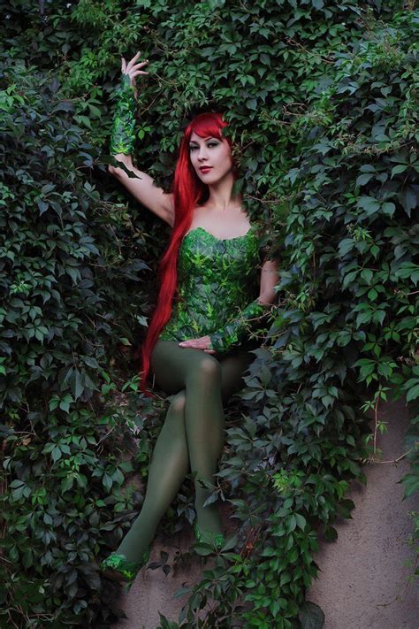 Pin on Poison Ivy Cosplay - DC Comics