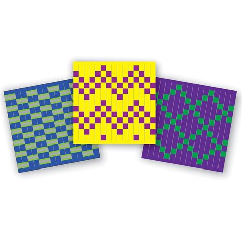 Colors & Patterns Weaving Mats - CDS boutique Aînés