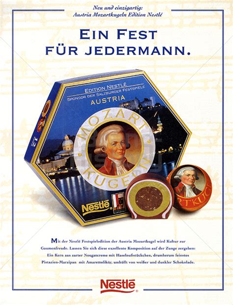 Nestlé - Neu und einzigartig: Austria Mozartkugeln Edition Nestlé · EIN FEST FÜR JEDERMANN ...