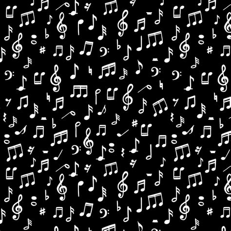 Music notes in black background Art Print by bigmomentsdesign | Music ...