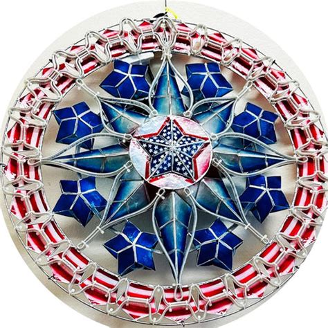 Philippines Christmas Capiz Parol Lantern Star USA Design 1 (Tala) - R – Sukli - Filipino ...