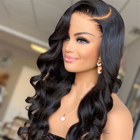 Body Wave 13x4 Transparent Lace Frontal Wig Best Glueless HD Lace Wigs-Amanda Hair | Front lace ...