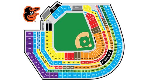 Baltimore Orioles Interactive Seating Chart | Review Home Decor