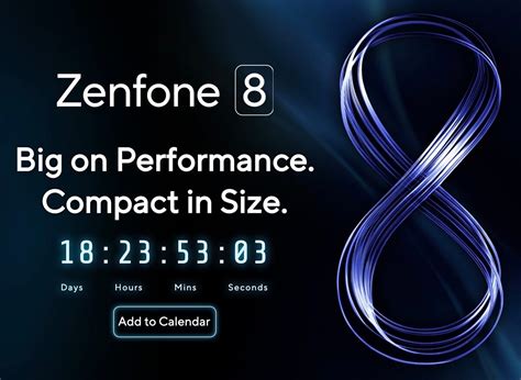 ASUS Zenfone 8 teases flagship performance in a compact size