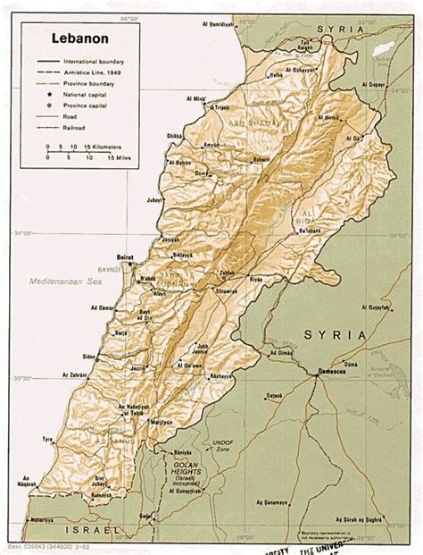 Map of ancient Lebanon, the location of Tyre. | Lebanon, Ancient maps, Map