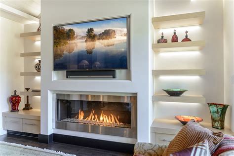 19 Fabulous Modern Gas Fireplace Ideas You’ll Fall In Love With - InteriorSherpa