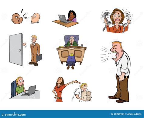 Work Stress Clip Art