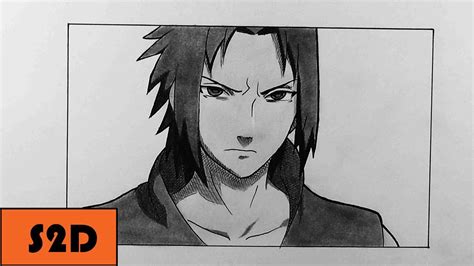 Time Lapse: Drawing Sasuke - YouTube