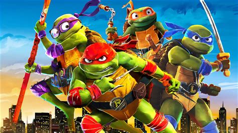 دانلود انیمیشن Teenage Mutant Ninja Turtles: Mutant Mayhem 2023 (لاک‌پشت‌های نینجای جهش‌یافته ...