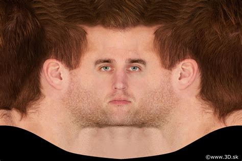 Male Premade Head Texture # 229 by 3d-sk