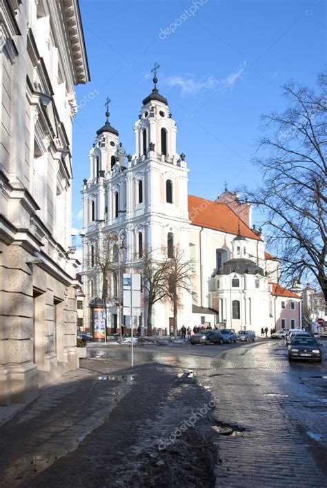 Old town street church Vilnius God speak. Religion – Stock Editorial Photo © sauletas #8529899