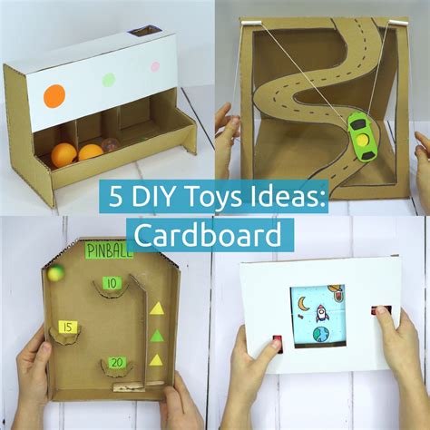 5 DIY Cardboard Games Your Kids Will Love | Children are always excited ...