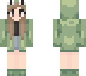 frog girl | Minecraft Skin