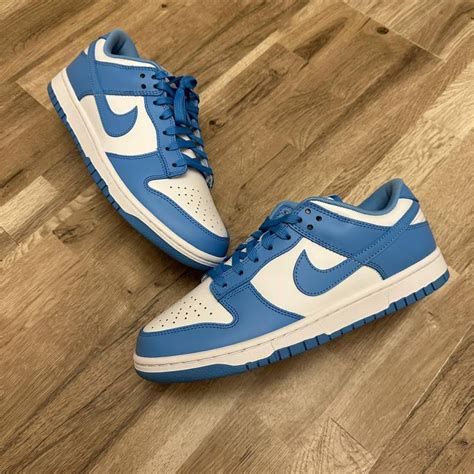 Nike Dunk Low UNC 2021 UK7.5/US8.5 Brand new in box... - Depop