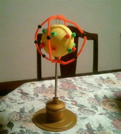 Nitrogen Atom Model 3d Project