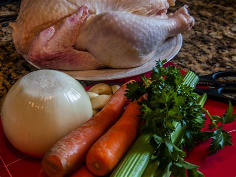 Chicken Soup Ingredients Free Stock Photo - Public Domain Pictures