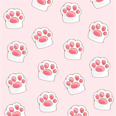 Pin by abru on chapitas? | Paw wallpaper, Pink paw print, Paw print clip art