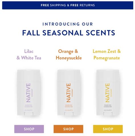 Native: New Fall Deodorant Scents + 10% Off + Free Shipping! – Wear It For Less