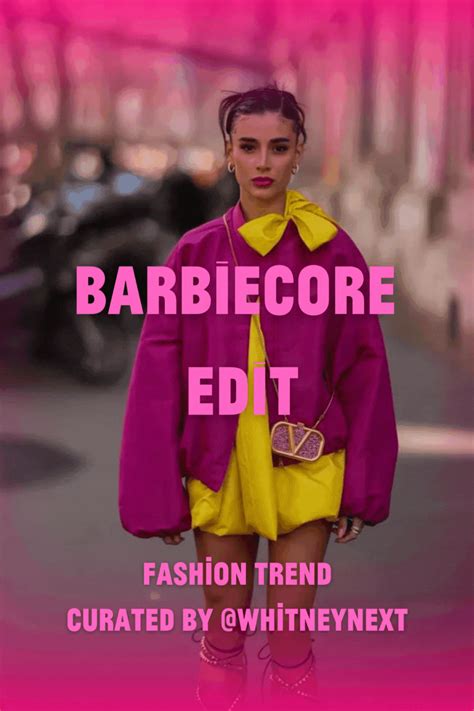 Welcome to my Barbiecore Trend Edit board! Click through for 100+ curated images of the ...