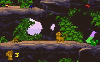 Lion King, The game at DOSGames.com