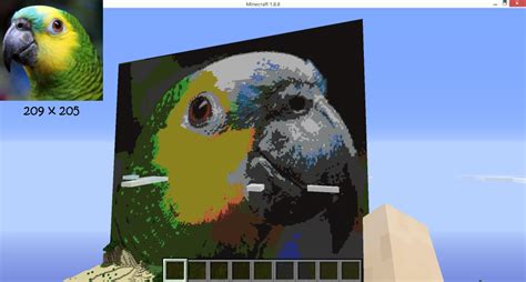 C# Minecraft Pixel Art Generator | coding.vision