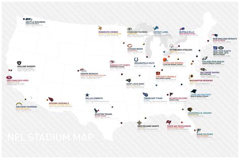 NFL Stadium Map — Adam Tatz