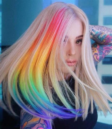 The Boldest & Prettiest Rainbow Hair Colors In Honor Of the Pride Month ...