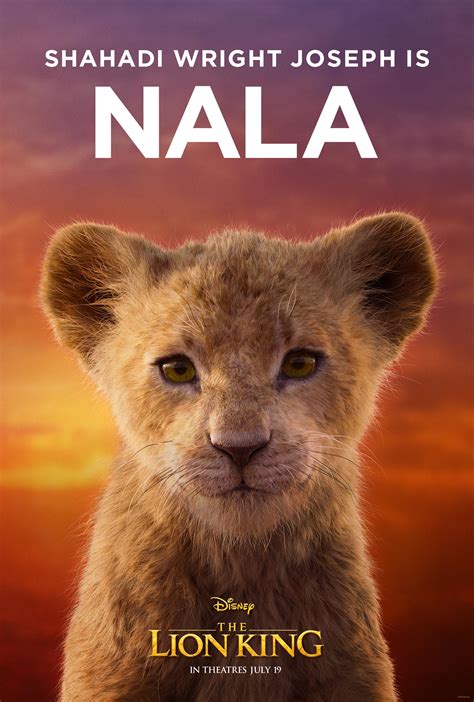 11 New Character Posters and New Trailer Released for Live-Action Remake of "The Lion King ...