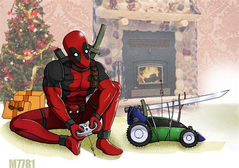 Deadpool Christmas Wallpapers - Top Free Deadpool Christmas Backgrounds ...